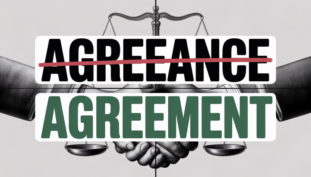 Agreeance vs Agreement: Which One to Use?