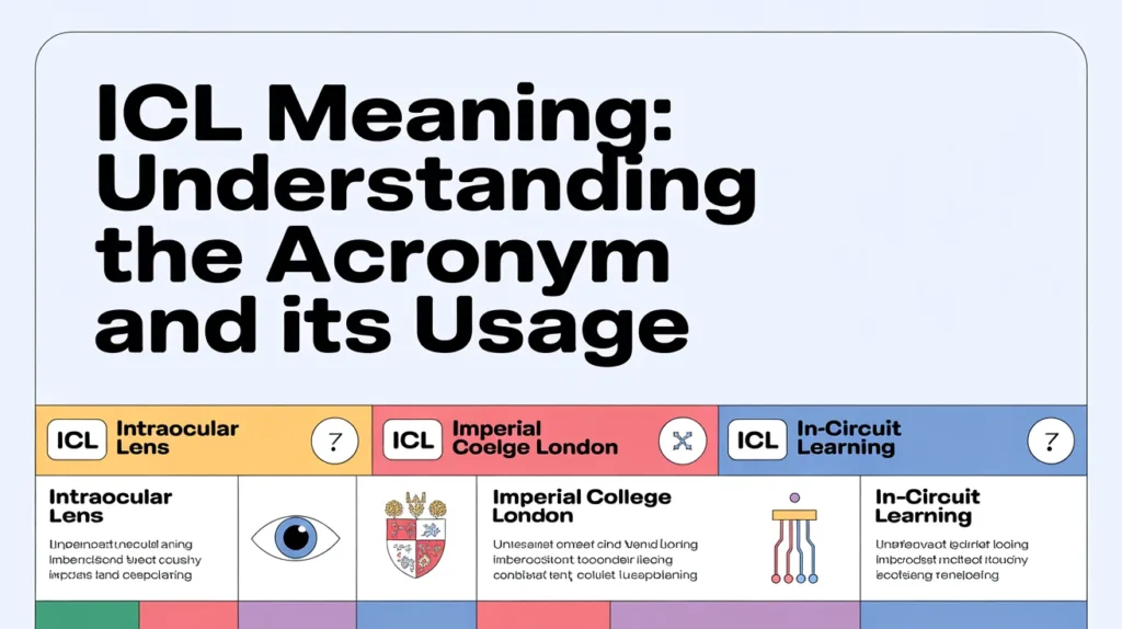 ICL Meaning: Understanding the Acronym and Its Usage