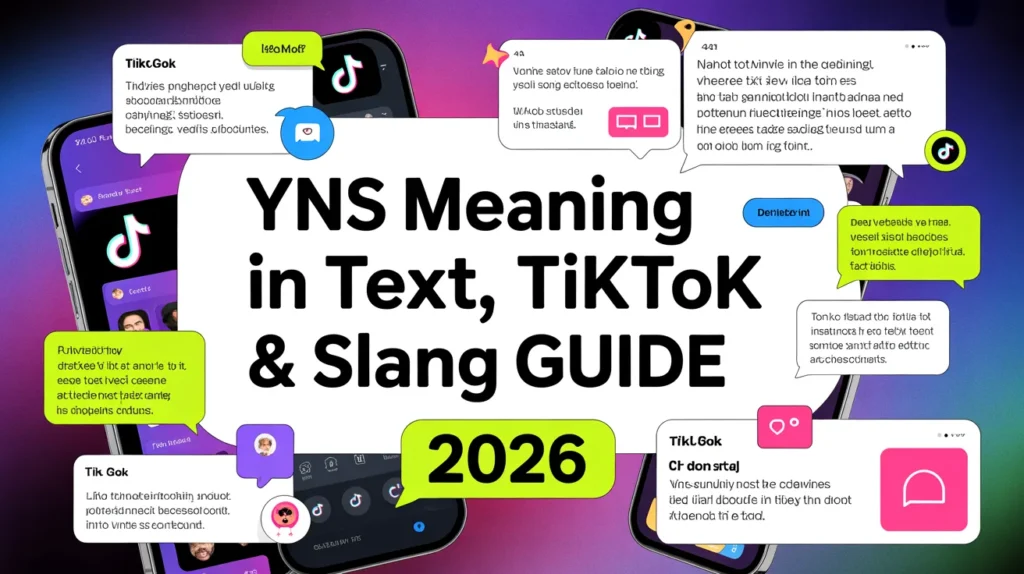 YNS Meaning in Text, TikTok & Slang Guide 2026