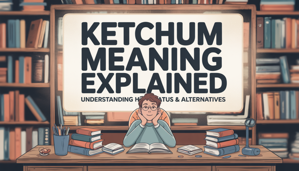 Ketchum Meaning Explained: Understanding Hiatus & Alternatives