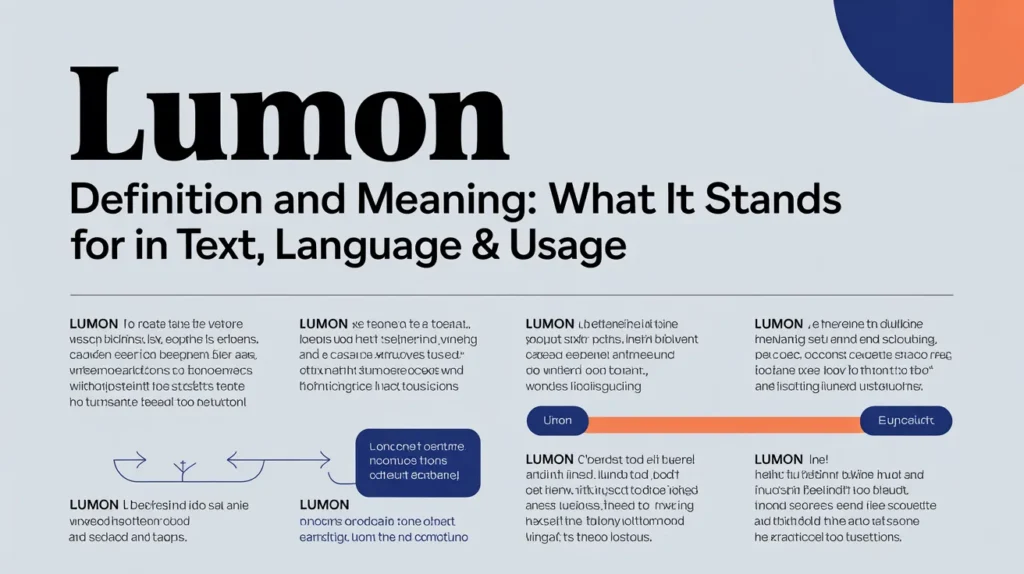 Lumon Definition and Meaning: What It Stands For in Text, Language & Usage